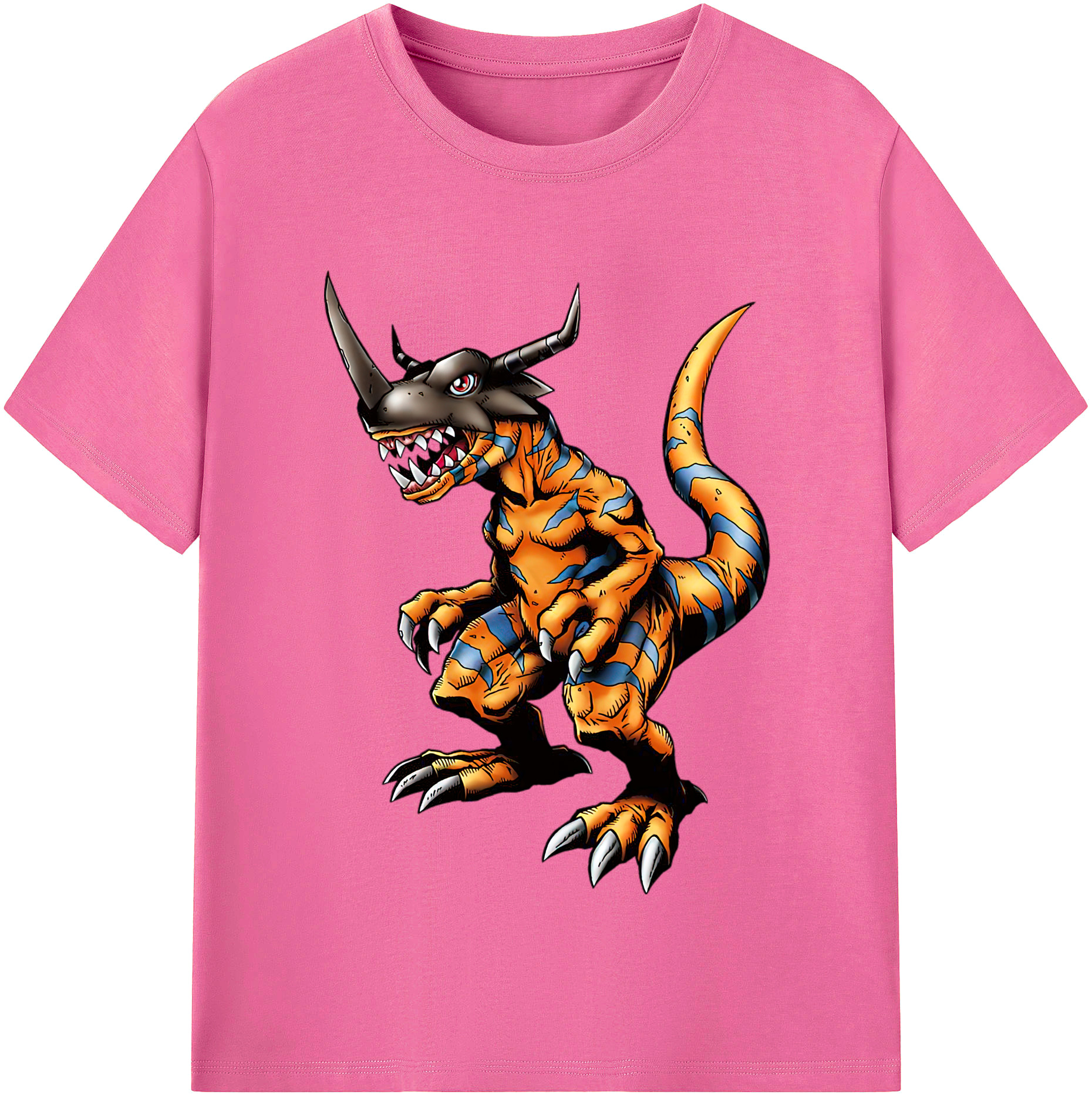 （画像用） Digimon デジタルモンスター/デジモン レディースカジュアルプリントTシャツ（綿100％）